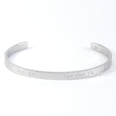 Bracelete Martellato - Prata
