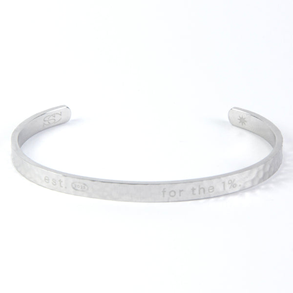 Bracelete Martellato - Prata
