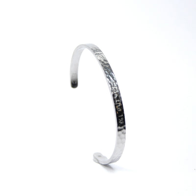 Bracelete Martellato - Prata