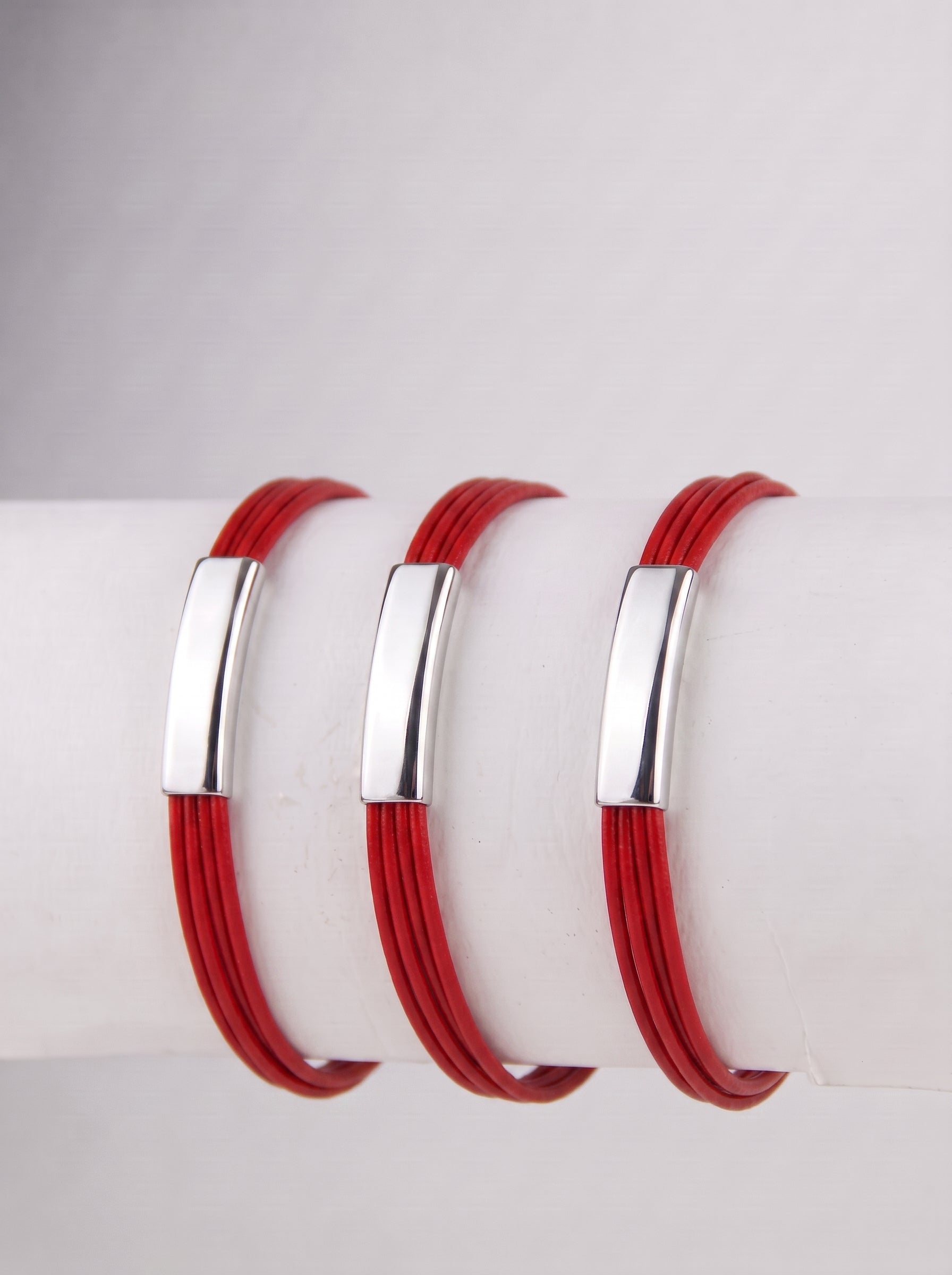 Pulseira Teramo – Vermelho Escarlate