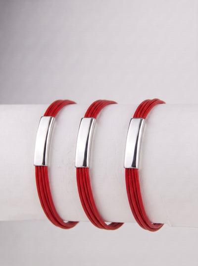 Pulseira Teramo – Vermelho Escarlate