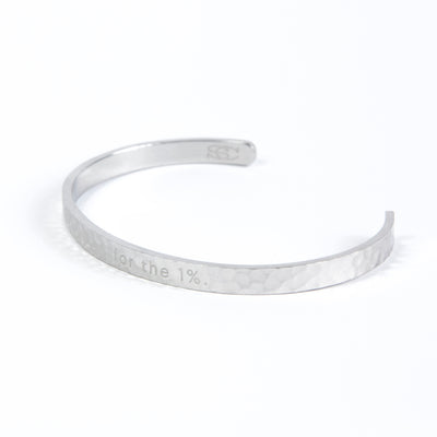 Bracelete Martellato - Prata
