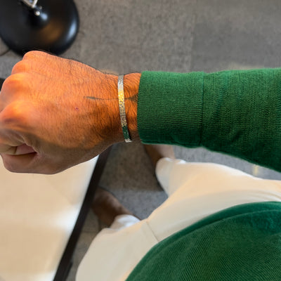 Bracelete Martellato - Prata