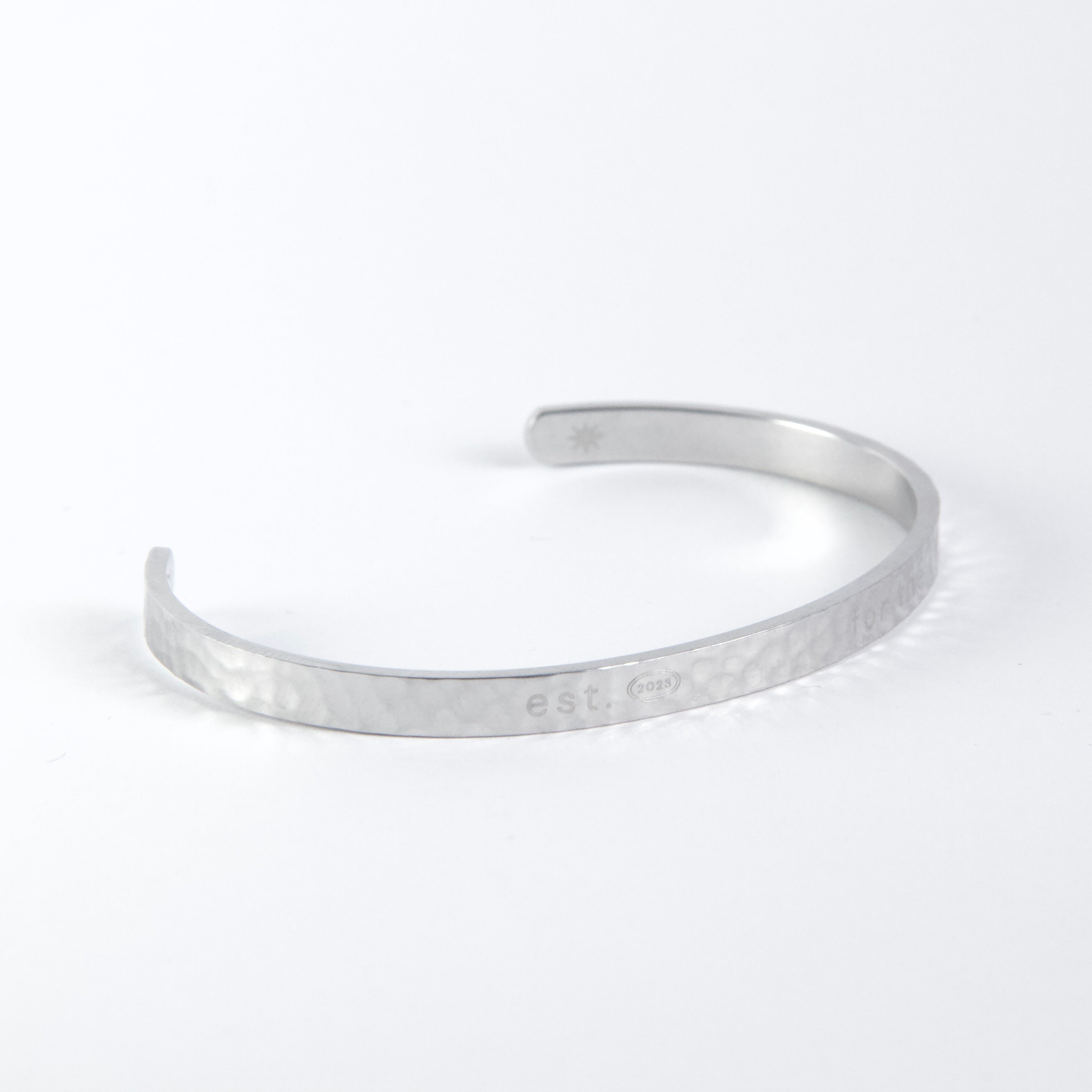 Bracelete Martellato - Prata