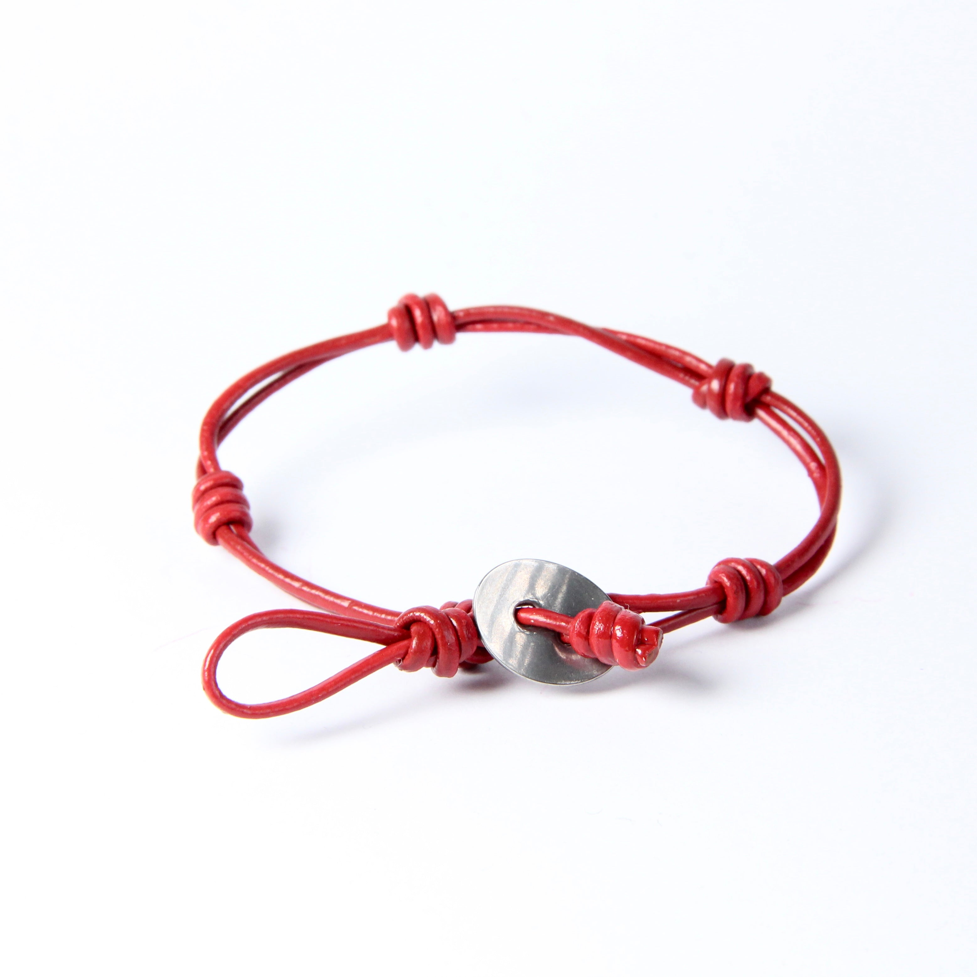 Pulseira Rugiada - Vermelho