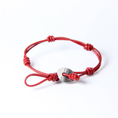 Pulseira Rugiada - Vermelho
