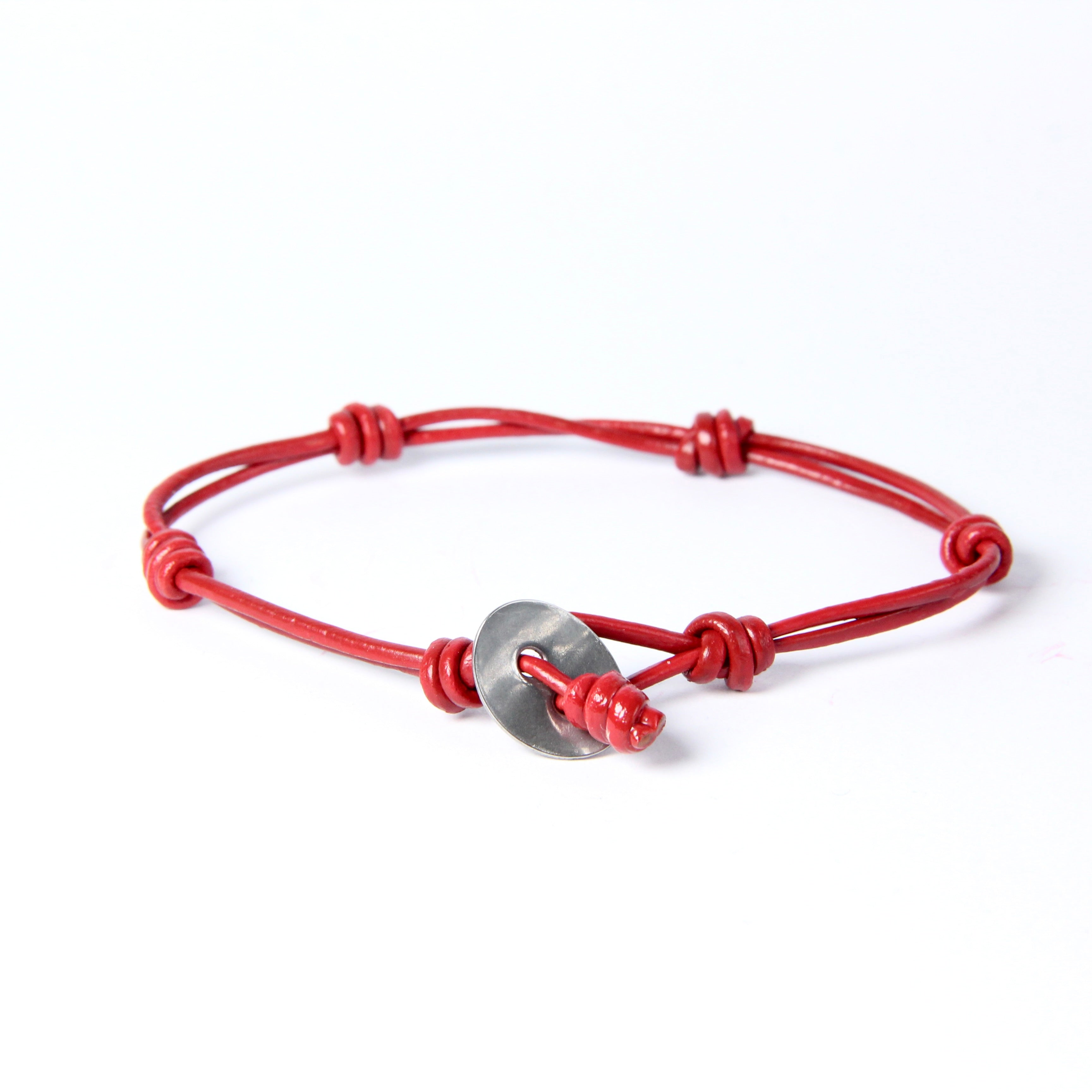 Pulseira Rugiada - Vermelho