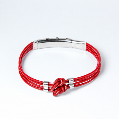Pulseira Teramo - Vermelho Escarlate