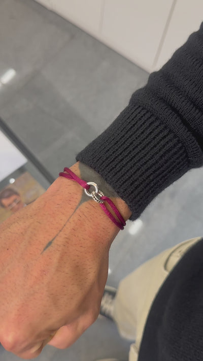 Pulseira Costellato - Bordô