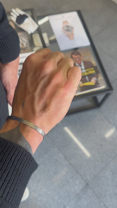Bracelete Martellato - Prata