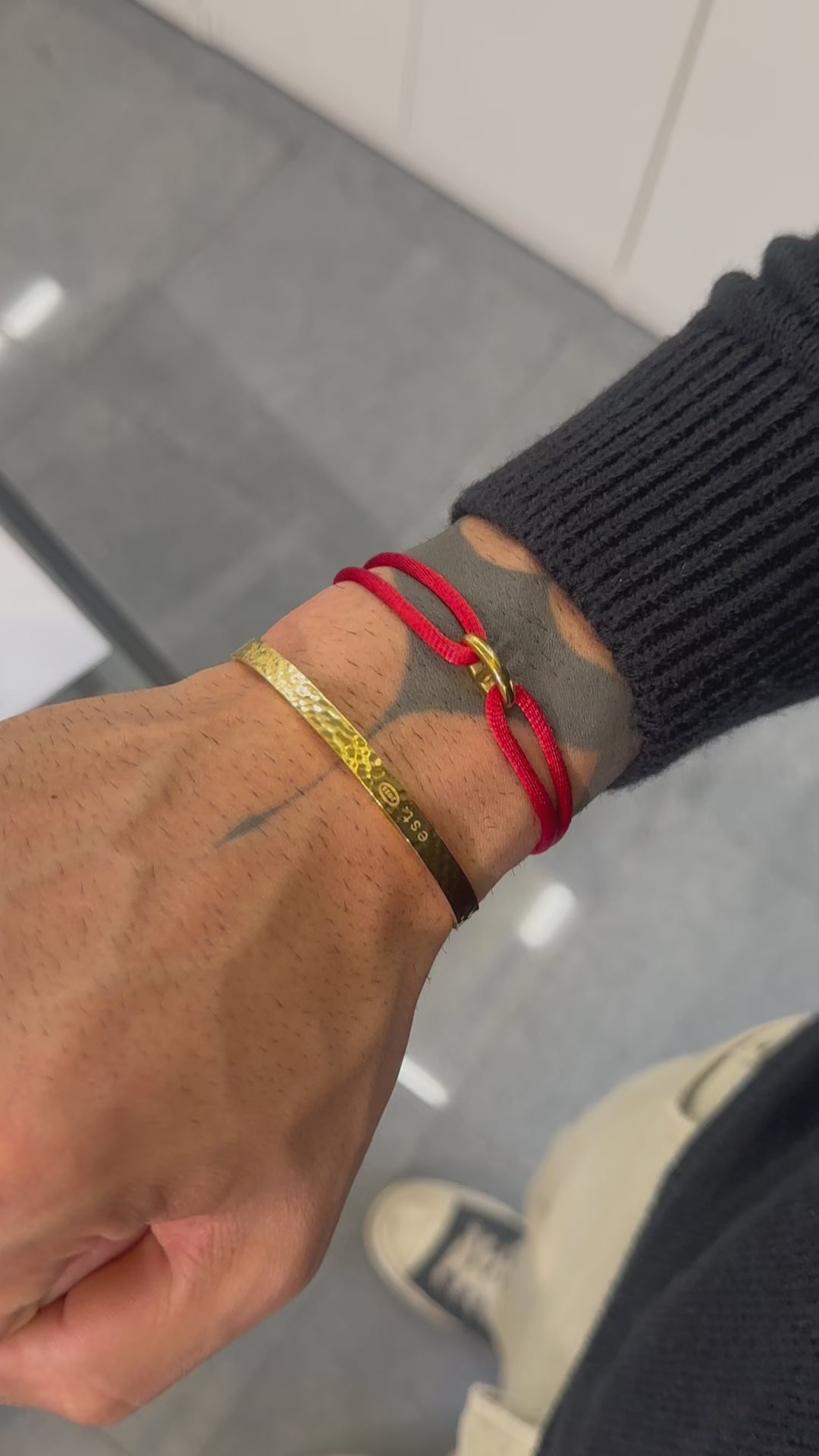 Pulseira Amalfi - Vermelho Escarlate