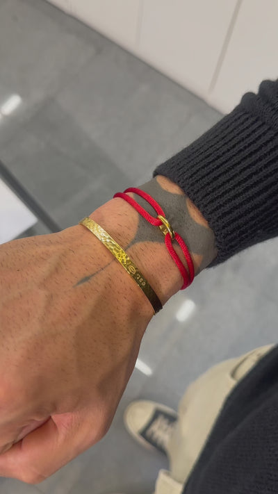 Pulseira Amalfi - Vermelho Escarlate