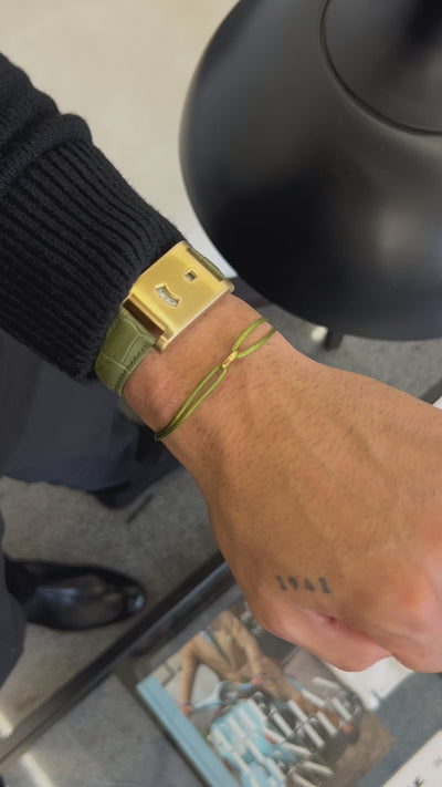 Pulseira Piccolo - Verde Oliva
