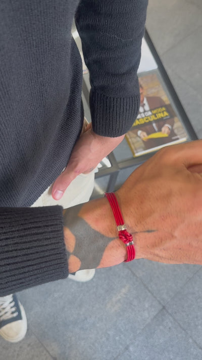 Pulseira Teramo - Vermelho Escarlate