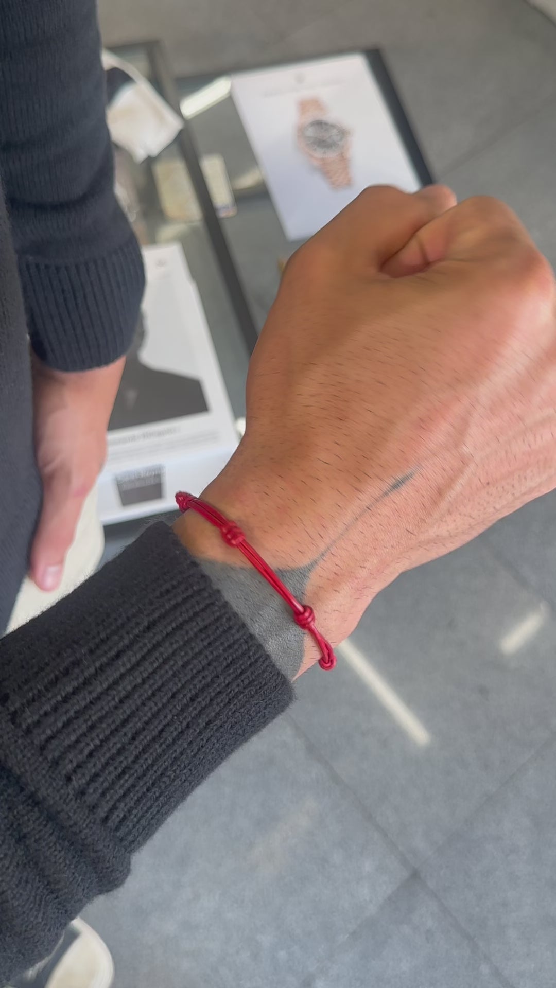 Pulseira Rugiada - Vermelho
