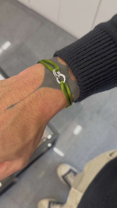 Pulseira Costellato - Verde oliva