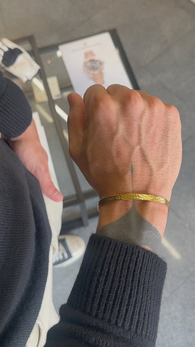 Bracelete Martellato - Dourado