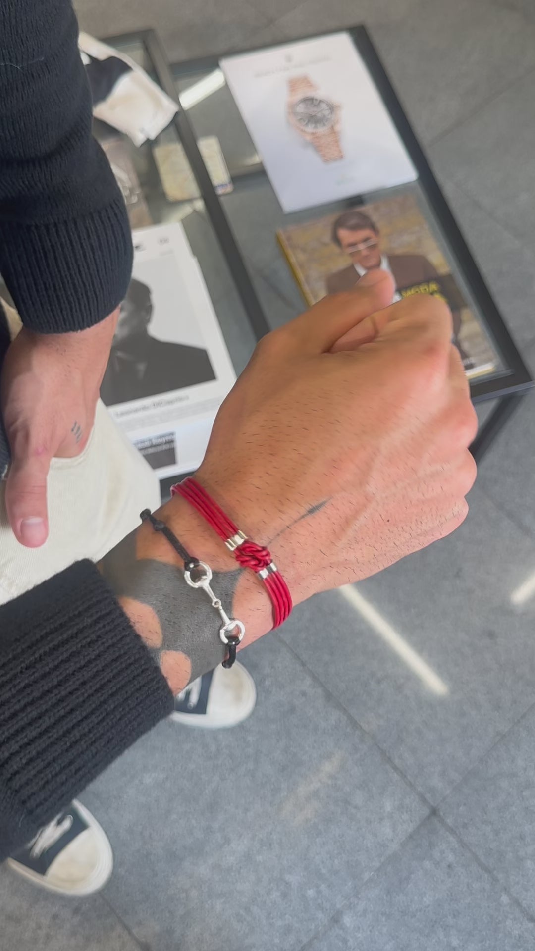 Pulseira Teramo - Vermelho Escarlate